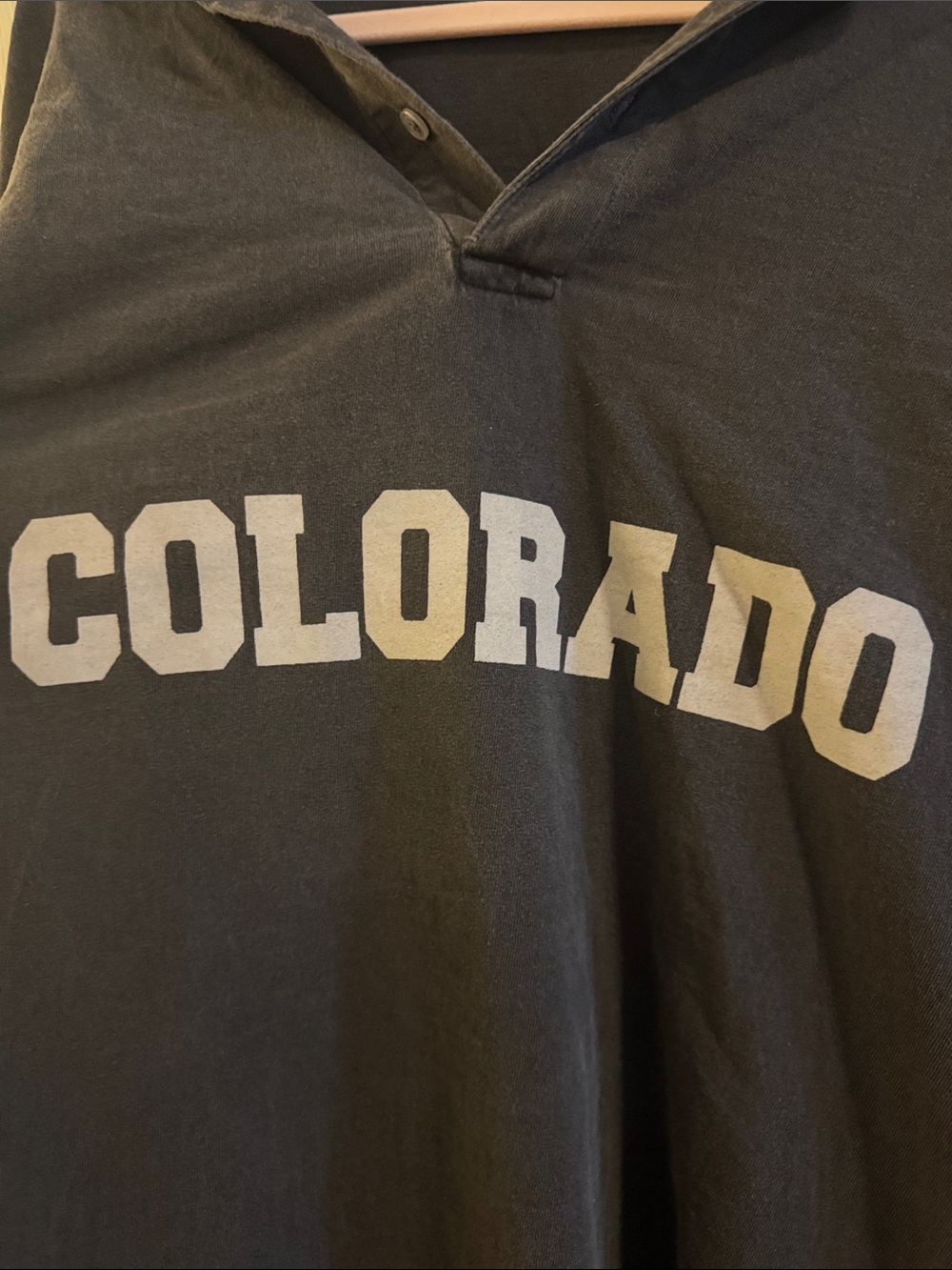 Colorado Long-Sleeve Boyfriend Oversized Polo - Picture 2 of 4